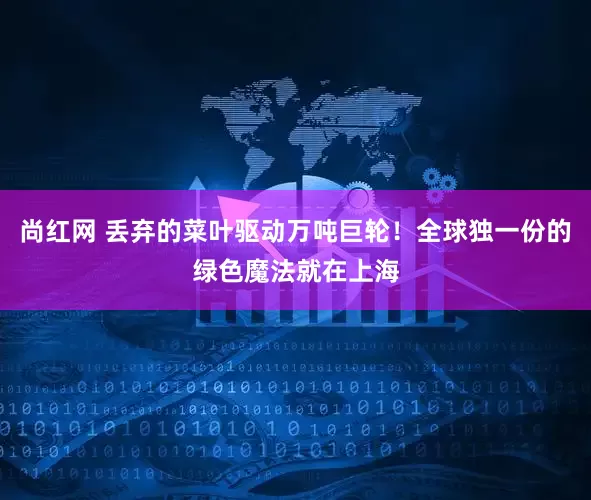 尚红网 丢弃的菜叶驱动万吨巨轮！全球独一份的绿色魔法就在上海
